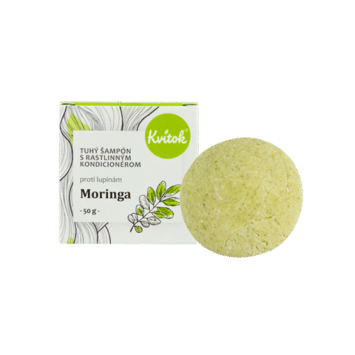 Kvítok Tuhý šampon Moringa XXL 50g