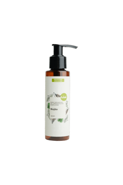 Kvitok Jemný sprchový gel s probiotickým komplexem - Mojito, 100ml