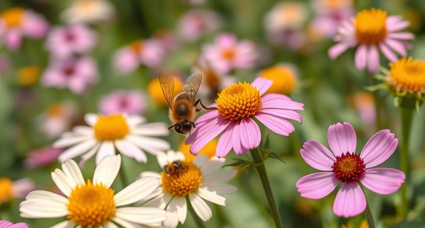 zahrádka a opylovači