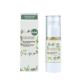 Kvítok Noční krém Konopný s lopuchem a B5, 30ml