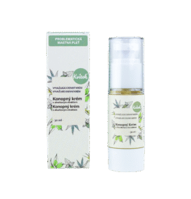 Kvítok Denní krém Konopný s okurkový extraktem, 30ml