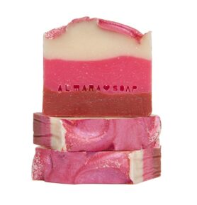 Almara Soap Božské maliny - přírodní tuhé mýdlo