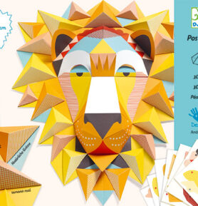 DJECO 3D dekorace Lev