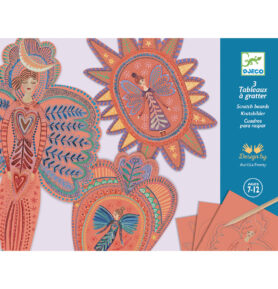 DJECO Angels - seškrabávací obrázky