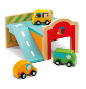 DJECO Dřevěná minigaráž