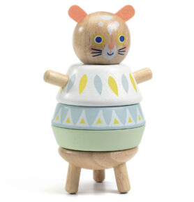 DJECO Dřevěná skládací kočička