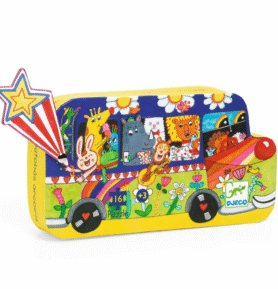 DJECO Duhový autobus