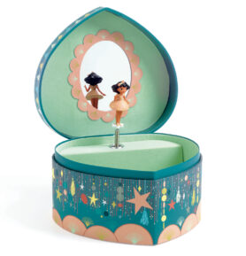 DJECO Hrací skříňka Modré srdce