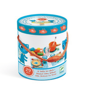 DJECO Jídelní set Kočičí večeře