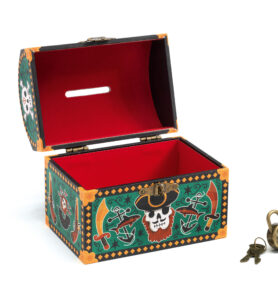 DJECO Kasička Pirátská truhla