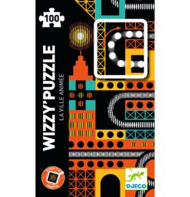 DJECO Kinoptik puzzle Město - 100 pcs