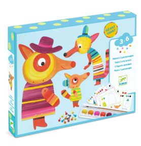 DJECO Kreativní sada Liščí rodina