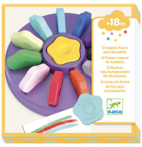 DJECO Kytičkové voskovky pro nejmenší