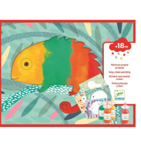 DJECO Malování prstíky pro nejmenší - Zvířátka