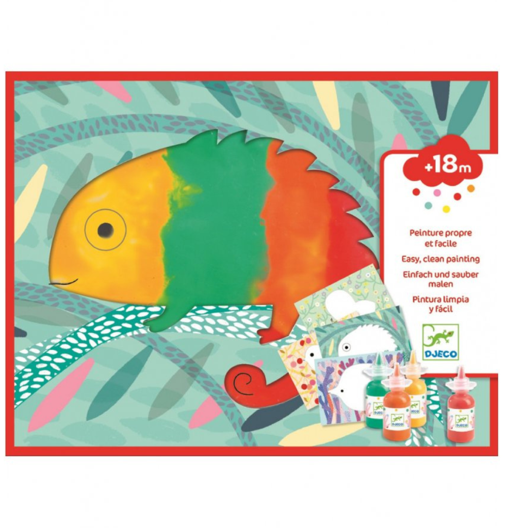 DJECO Malování prstíky pro nejmenší - Zvířátka