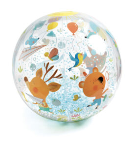 DJECO Nafukovací míč s kuličkami