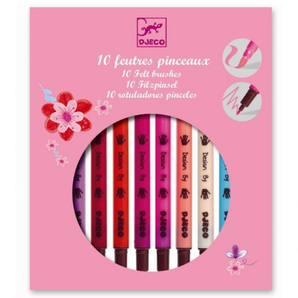 DJECO Oboustranné fixy - Dívčí