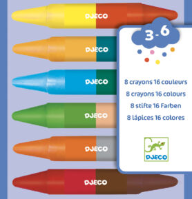 DJECO Oboustranné voskovky