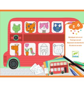 DJECO Omalovánky dokreslování postav