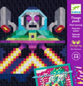 DJECO Pixel papírové tvoření Vetřelci