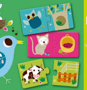 DJECO Puzzle duo Pelíšky