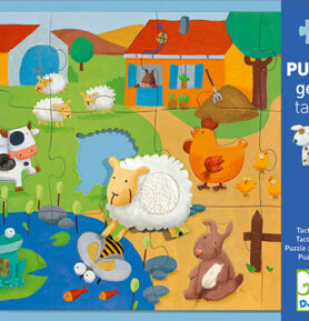 DJECO Puzzle hmatové Farma - 20 pcs