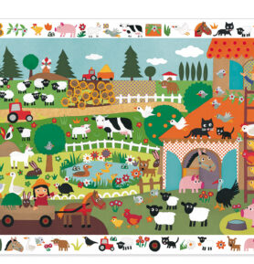 DJECO Puzzle poznávej statek - 35 pcs