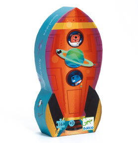 DJECO Puzzle Vesmírná raketa - 16 pcs