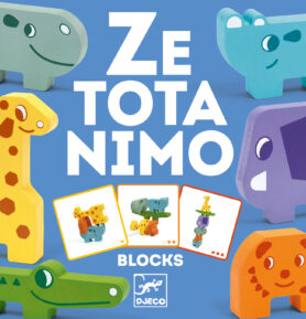 DJECO Puzzlové kostky zvířatka ze Zoo
