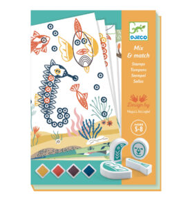 DJECO Razítkovací sada Překvapivá zvířátka