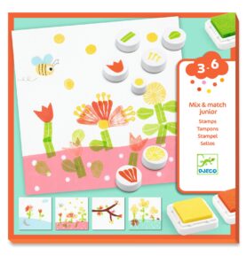 DJECO Razítkovací set Květiny