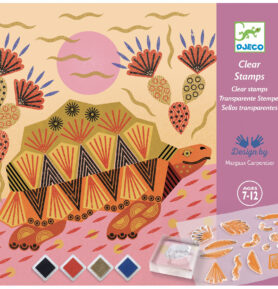 DJECO Razítkovací set Vzory a zvířata