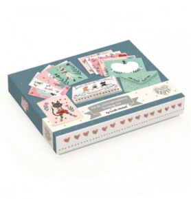 DJECO Sada designových přáníček s obálkami Lucille