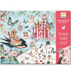 DJECO Sada s protlačovacími obrázky Pohádková říše