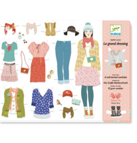 DJECO Sada vystřihovánek Velká šatna