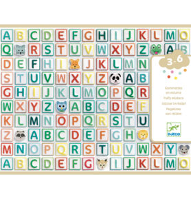 DJECO Samolepky abeceda