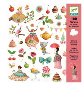 DJECO Samolepky Princeznina párty