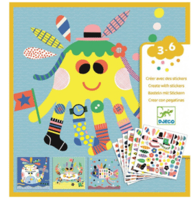 DJECO Set se samolepkami Podmořská stvoření