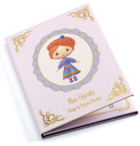 DJECO Tinyly přemístitelné samolepky Miss Lilyruby