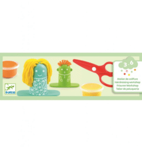 DJECO Tvoření z modelíny malý kadeřnický salón