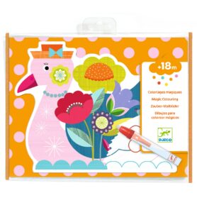 DJECO Vodní omalovánky Duhová zvířátka