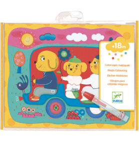 DJECO Vodní omalovánky Rodina na silnici