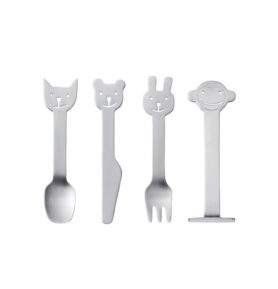 Gense Dětská Sada příborů Zvířecí kamarádi 4 ks