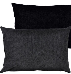 Södahl Povlak na polštář 40x60 Washed Chenille Black