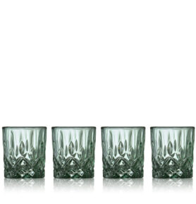 Lyngby Glas Sklenice na panáka Sorrento 4 cl (4 ks) Green