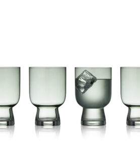 Lyngby Glas Sklenice na vodu Sorrento 30 cl (4 ks) Green