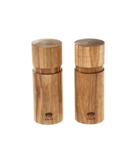 Holm Sada mlýnků na sůl a pepř z akáciového dřeva 15,2 cm (2 ks)