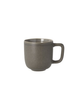 Villa Collection Kameninový hrnek s ouškem Shoku Warm Brown 23 cl