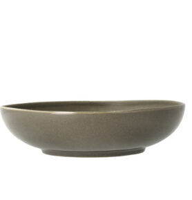 Villa Collection Kameninová polévková miska Shoku Warm Brown 23 cm