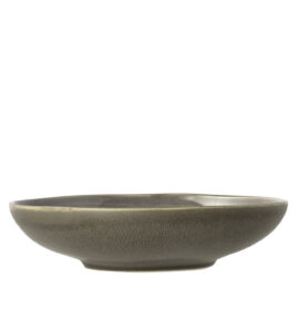 Villa Collection Kameninová těstovinová mísa Shoku Warm Brown 21 cm